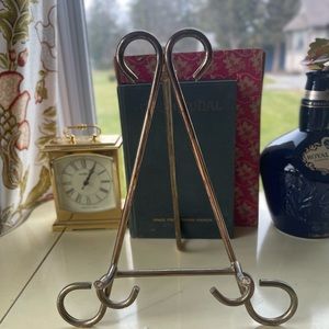 Brass Vintage Picture Stand 11 inches
